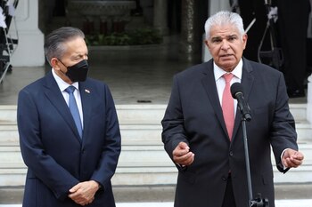 El presidente electo José Raúl