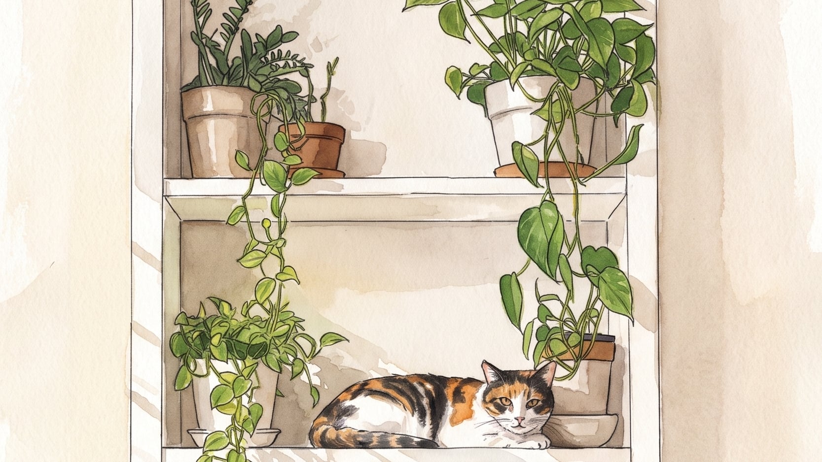 Las plantas no tóxicas reducen riesgos domésticos, pero no sustituyen la supervisión de los gatos. (Imagen Ilustrativa Infobae)