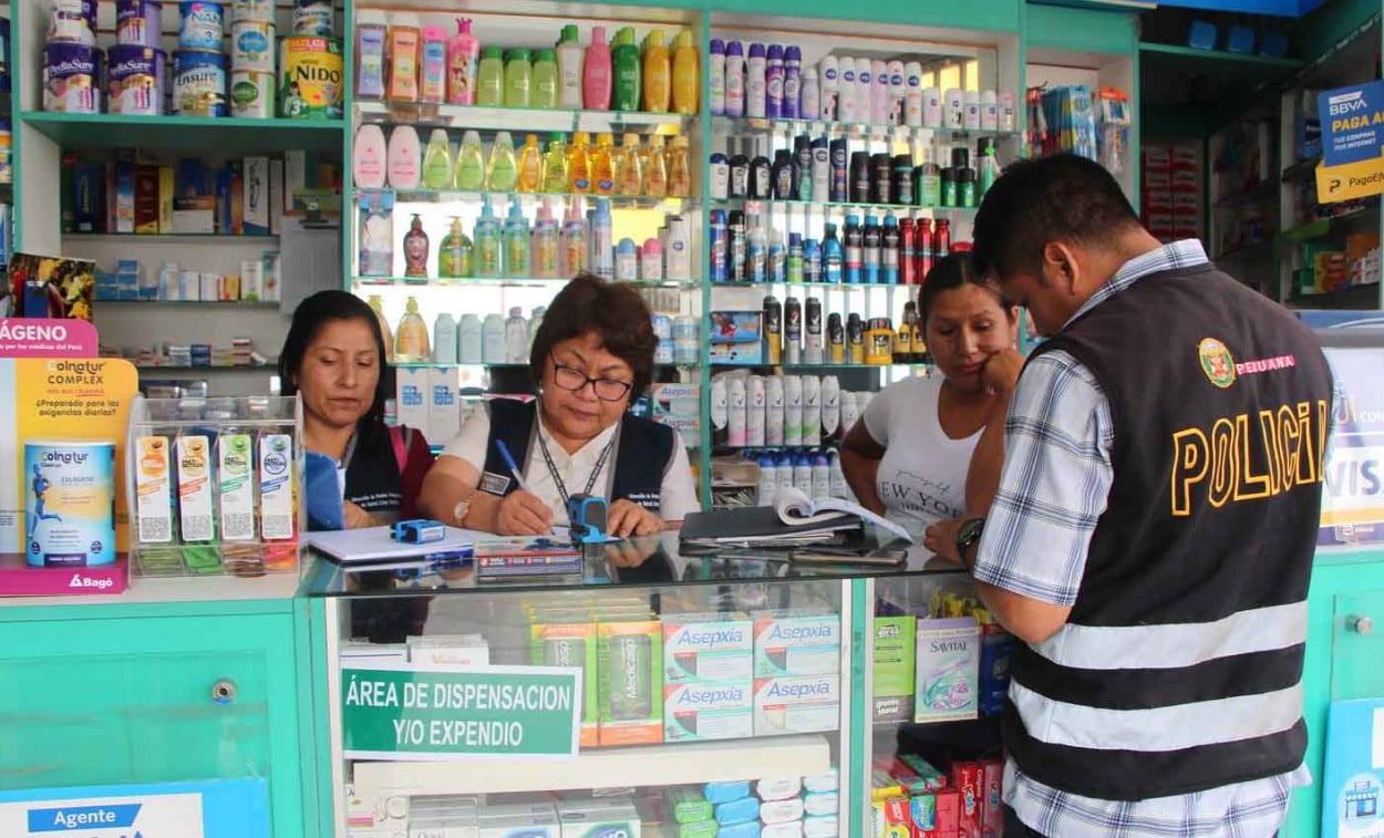 Riesgo. Algunas farmacias y boticas de Lima venden clonazepam sin receta médica. (Diris)
