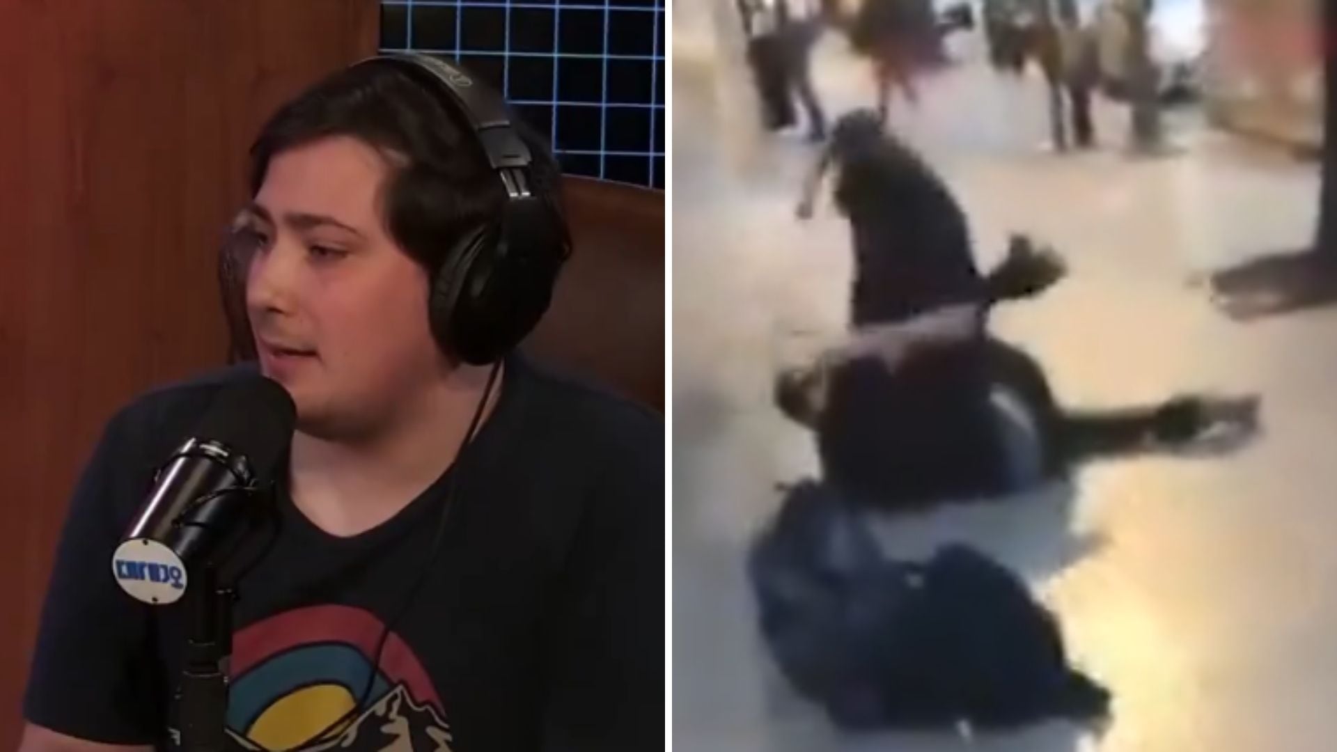 El streamer Mariano Pérez. Fue agredido en marchas opositoras frente al Congreso Nacional