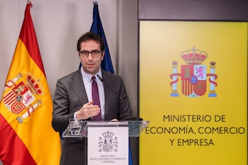 El ministro de Economía, Comercio