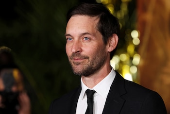 Tobey Maguire en la presentación