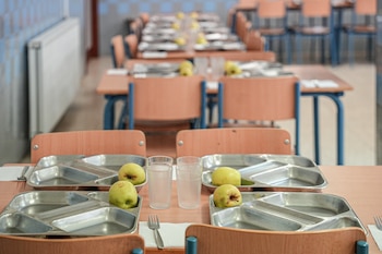 Comedor de un colegio.