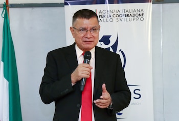 El rector de la UES,