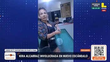 Kira Alcarraz es intervenida por