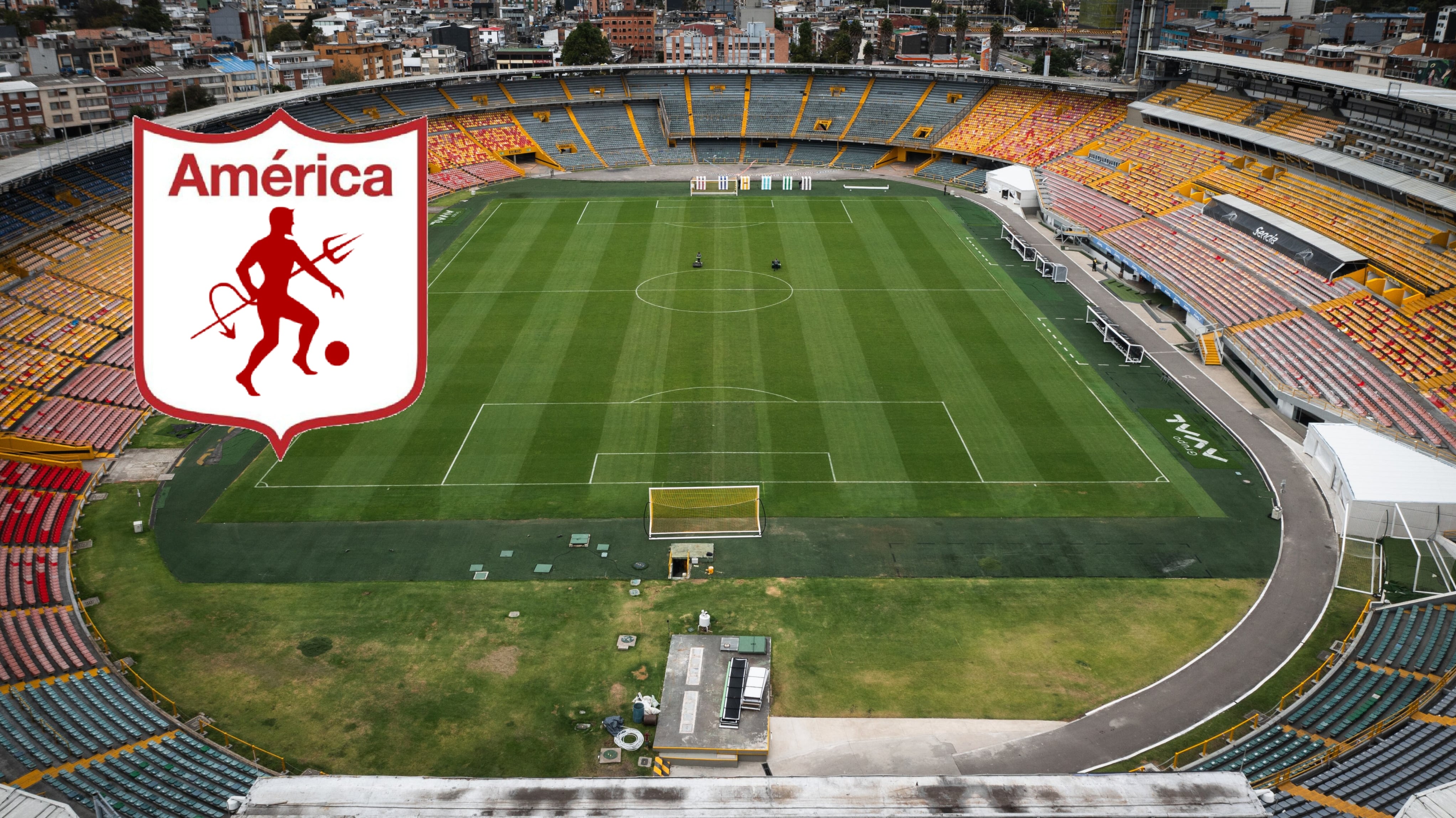 América de Cali está a solo un paso de confirmar El Campín como su nueva sede temporal - crédito Sencia