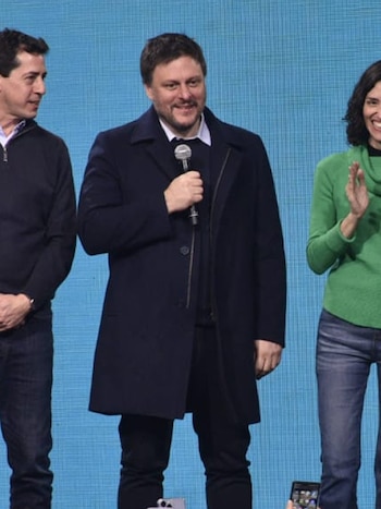 Santoro optó por los colores