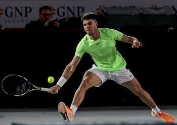 Alcaraz en acción en México