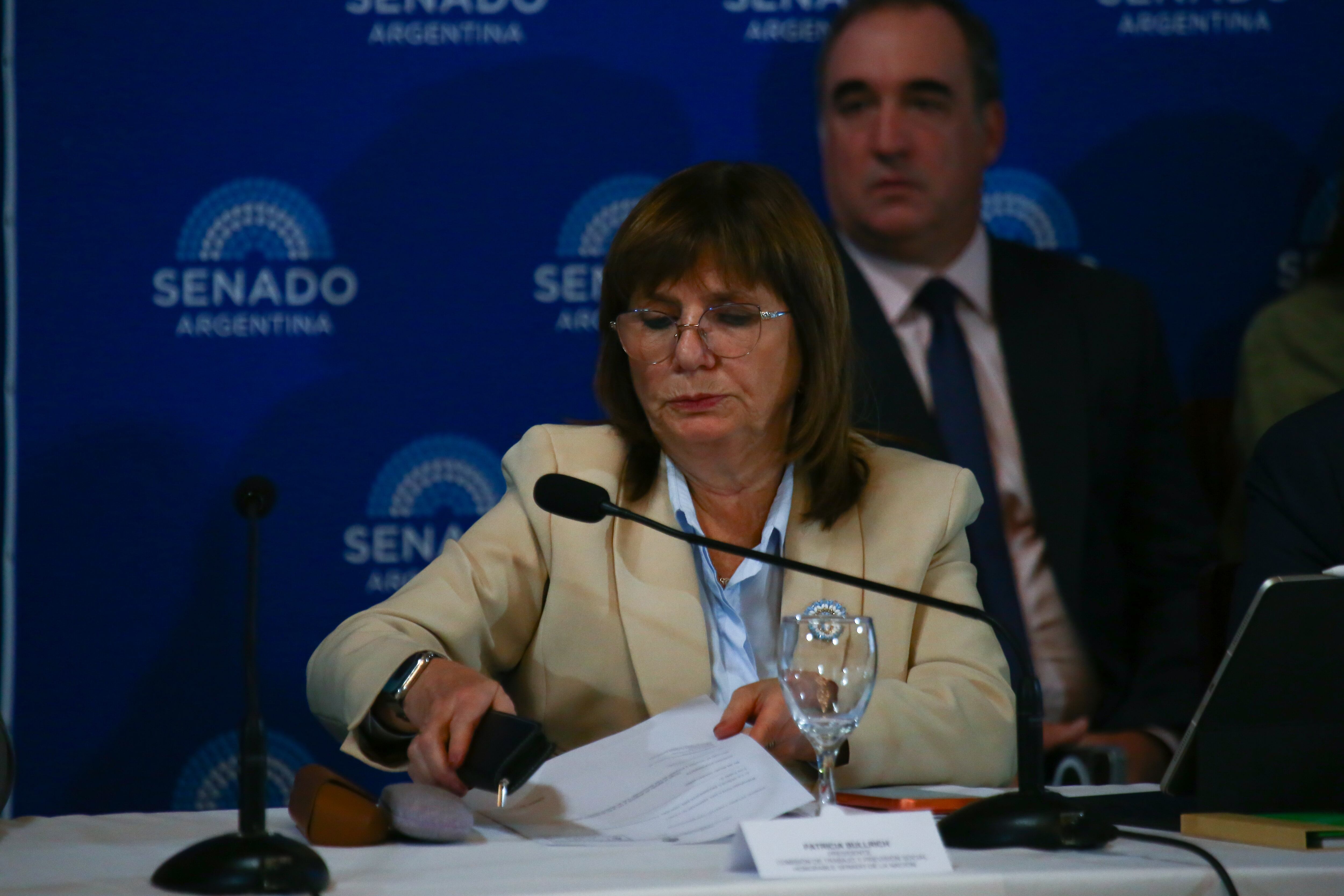 Bullrich señaló que la reforma es un giro en la política de austeridad y transparencia en el uso de fondos laborales