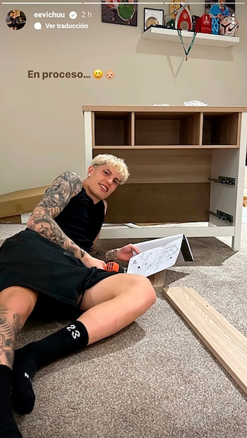 La novia de Alejandro Garnacho