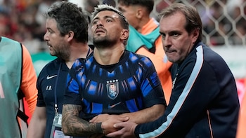 Preocupación en Uruguay y en Flamengo por la fractura que sufrió Giorgian De Arrascaeta: el momento de la lesión