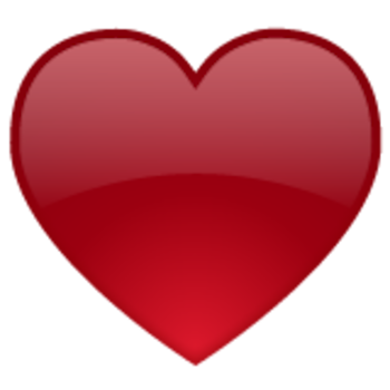 Corazón de traje en WhatsApp