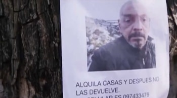 El Negro Tony era conocido en Punta del Este y su nombre estuvo en los árboles de la ciudad (Captura Telemundo/Canal 12)