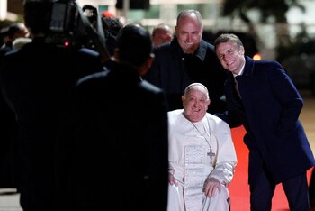 Foto del domingo del papa