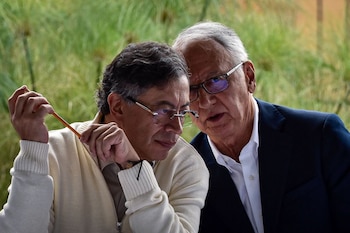 Guillermo Alfonso Jaramillo y Gustavo Petro