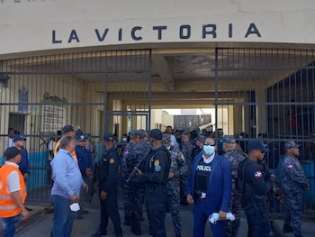 cierre técnico y definitivo de la histórica Penitenciaría Nacional de La Victoria en diciembre de 2025, iniciando el traslado gradual de los privados de libertad. (Foto cortesía Ministerio Público)