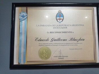 El reconocimiento de su labor