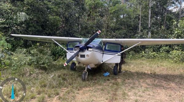 El piloto desobedeció las instrucciones, lo que motivó la ejecución de un disparo de advertencia conocido como “Tiro de Aviso” (Fuerza Aérea de Brasil)