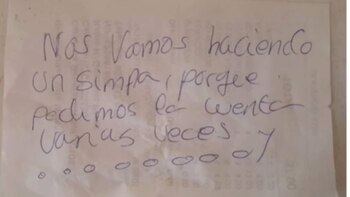 Los clientes de un restaurante