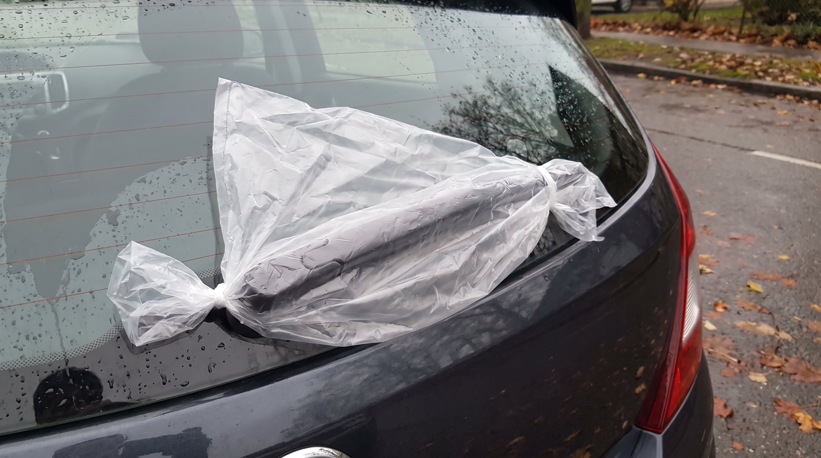 Cuando los limpiaparabrisas se exponen a los rayos UV y a la suciedad, las escobillas traseras, en especial en SUV y hatchbacks, se secan y sufren un desgaste prematuro (VisualesIA Scribnews)