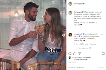 El posteo de Lincha López