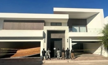 Las casas vandalizadas fueron aseguradas