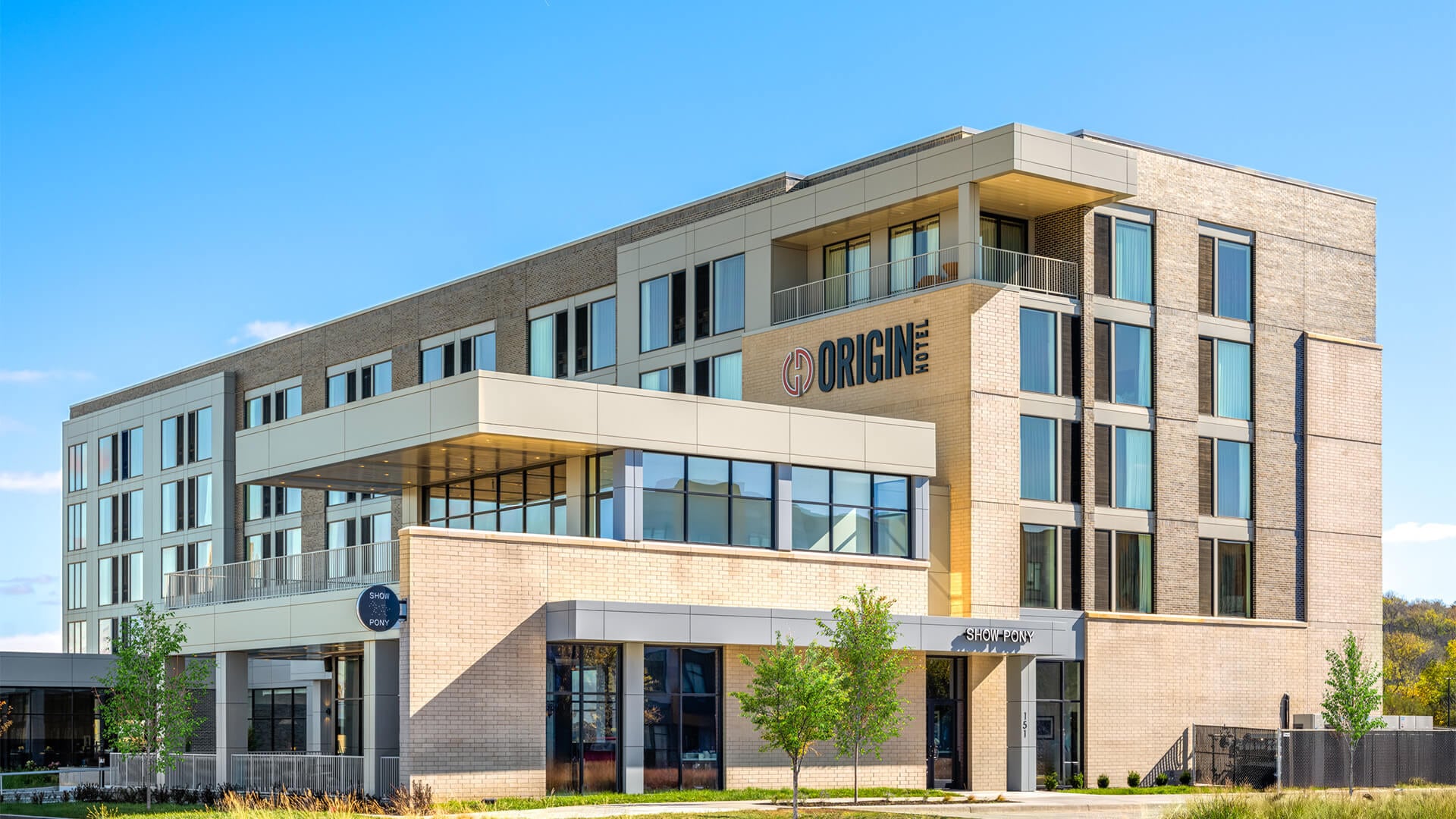 El hotel donde se alojará la selección argentina en Kansas City (Hotel Origin Kansas City)