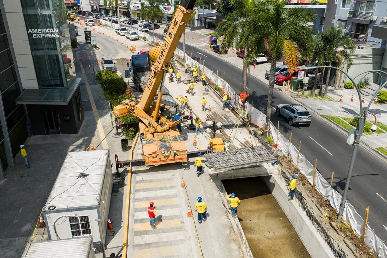 Obras Públicas habilitará el paso en la Zona Rosa de San Salvador el próximo mes, tras concluir las obras de drenaje y mitigación de inundaciones./(Ministerio de Obras Públicas)