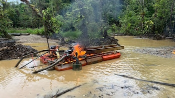 Golpe a la minería ilegal
