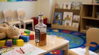 Una niña de menos de dos años sale borracha de la guardería con niveles de alcohol en sangre peligrosos para un adulto (Visuales IA Scribnews)