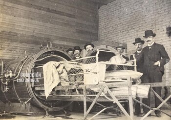 Una Estufa de Desinfección en