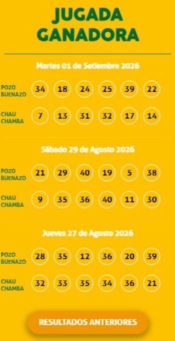 Resultados de La Tinka hoy: estos fueron los números ganadores del miércoles 2 de septiembre. Captura: América TV.
