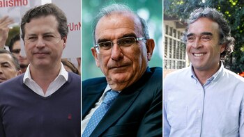 En la imagen, los precandidatos