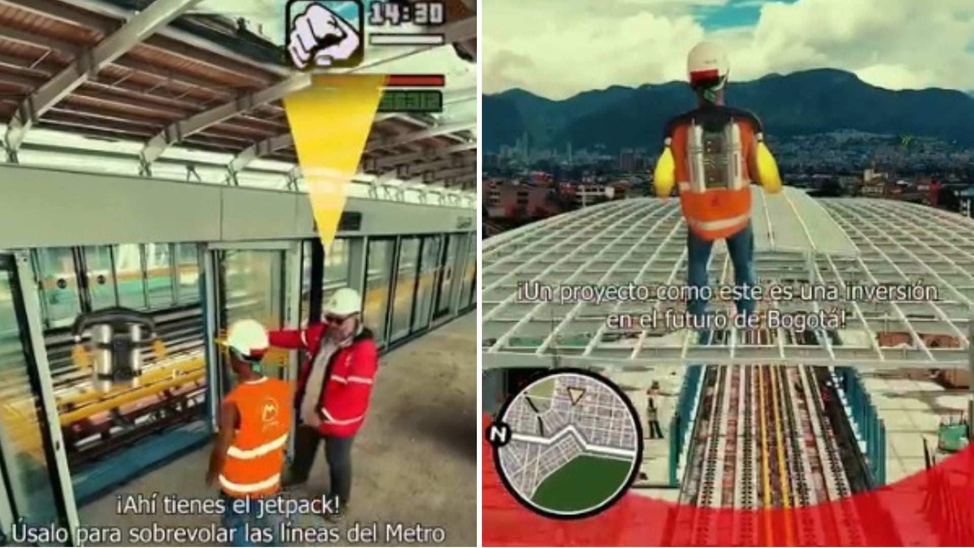La publicación pide a los ciudadanos respetar y cuidar la infraestructura del sistema de transporte - crédito Captura de video