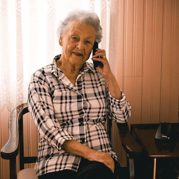 El acompañamiento telefónico que pusieron