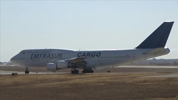 El avión de Emtrasur que