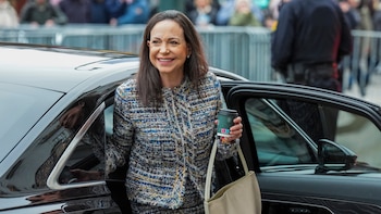 El papa León XIV recibió