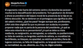 Margarita Rosa de Francisco se