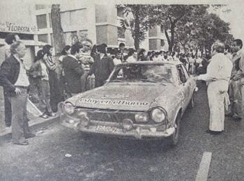 Carlos Alberto Jarque con un