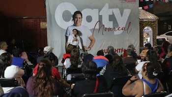 Caty Monreal fue la organizadora