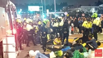 Así se vio la escena