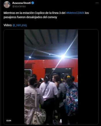 Desalojaron a usuarios de la