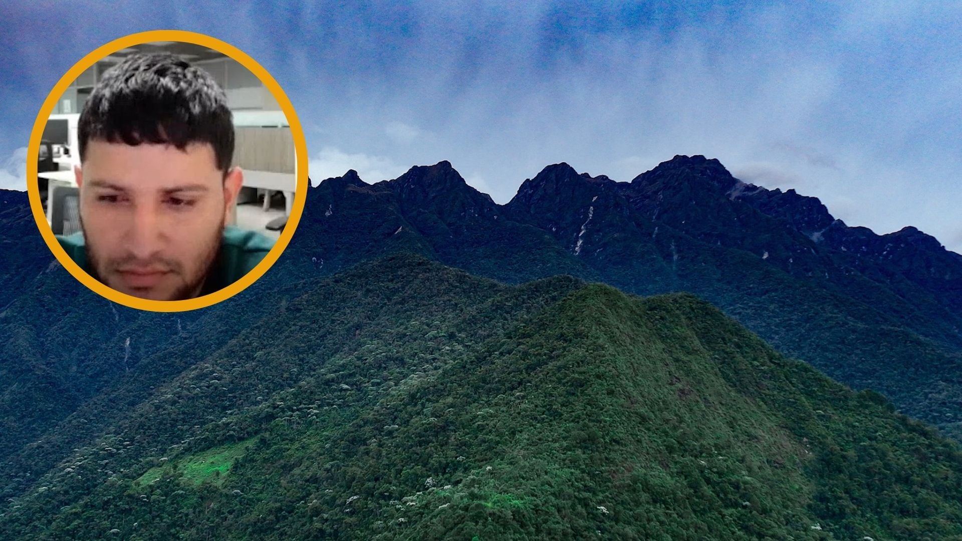 La Fiscalía judicializó a Gerson Alí Tulande Burbano por la presunta minería ilegal en los Farallones de Cali - crédito Parque Nacional Natural Farallones de Cali y Fiscalía