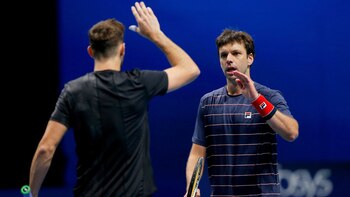 Zeballos y Granollers perdieron en