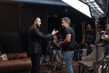 El presidente Nayib Bukele conversó