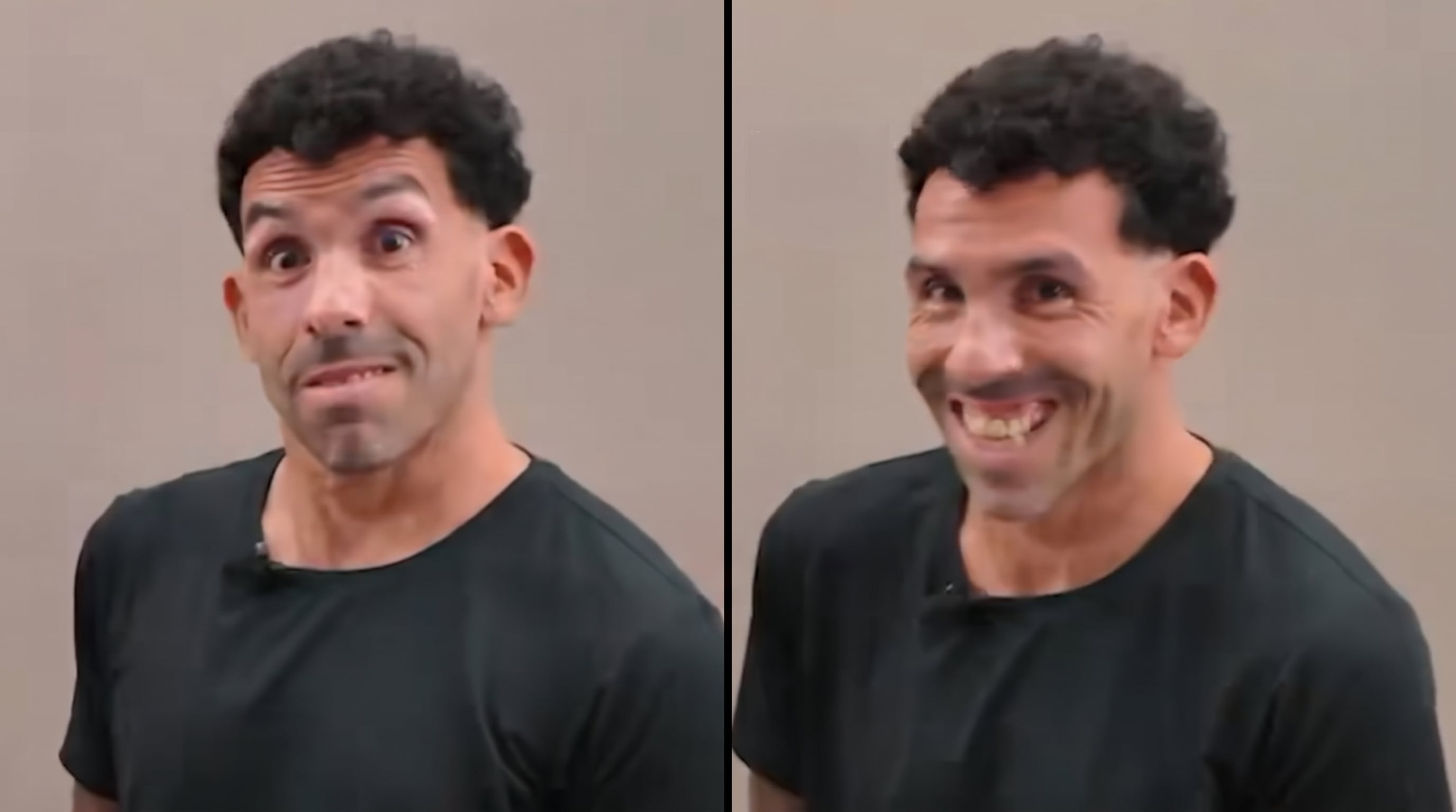 “Hablá si hay un tridente mejor que el tuyo”: el desafío viral de Carlos Tevez con Messi y Cristiano Ronaldo como protagonistas