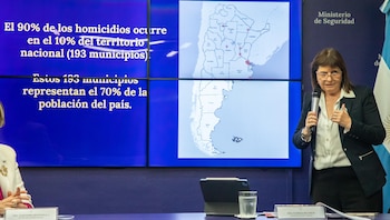 La ministra argentina de Seguridad