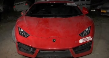 Dos obreros resultaron heridos al