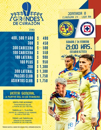 Estos son los precios para