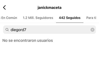 Unfollow de Janick Maceta a